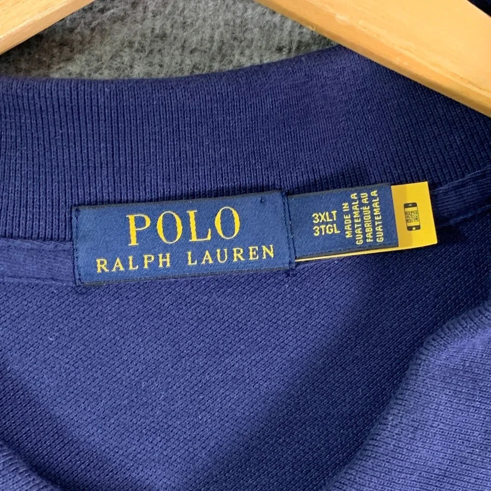 Polo Ralph Lauren Polo Men 3XLT Team USA 2024 Navy Short Sleeve